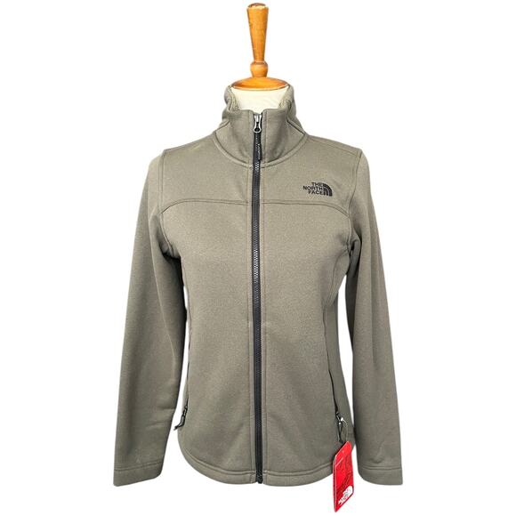 NWT The North Face Timber Full Zip MTN Culture Core Olive Green Size Small - Picture 1 of 8